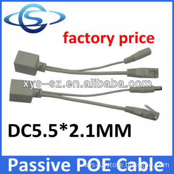 Passive POE Cable with DC5.5*2.1MM